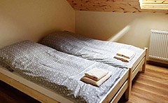 Zdjęcie domu wakacyjnego podwójne łóżko