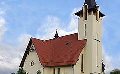 Zdjęcie kościóła w Męcikale 